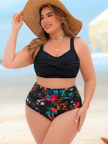 Women Plus Size Sports Dresses - Black - View 10