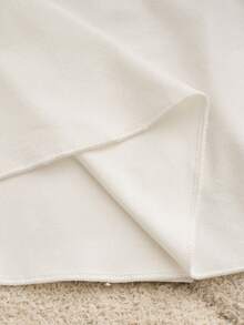 Airaco New Chinese Style Contrast Color Trim Lace-Up Short Sleeve Top For Women, Jacquard Sheer Fitted Cropped Sexy Blouse - White - View 4