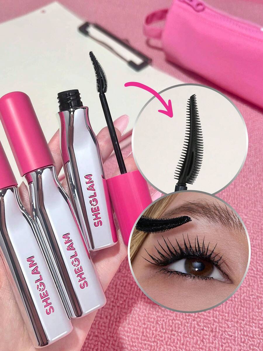 Lashlighter Up & Out Mascara Brand Beauty Makeup Face Paint Cosmetic For Women Girls Perfect For Spring Summer Ideal For Y2K Fancy Fashion Suitable For Birthday Mother'S Day Gift Rave Party Ready Best Color - Black - View 1
