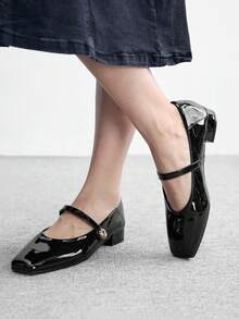 CUCCOO BIZCHIC Giày bệt thời trang nữ - màu đen - Xem 4