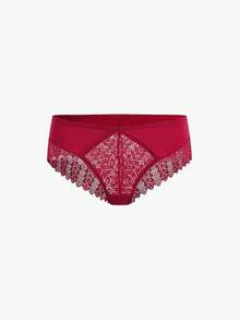 Bisouelle 4Pcs/Set Lace  Patchwork Women's Panties Underwear  Comfortable Lingerie Briefs Underpants - Multicolor - View 10