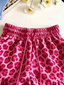 Resyla Quần short nữ họa tiết da báo, kiểu dáng thường ngày. - Nhiều màu - Xem 4