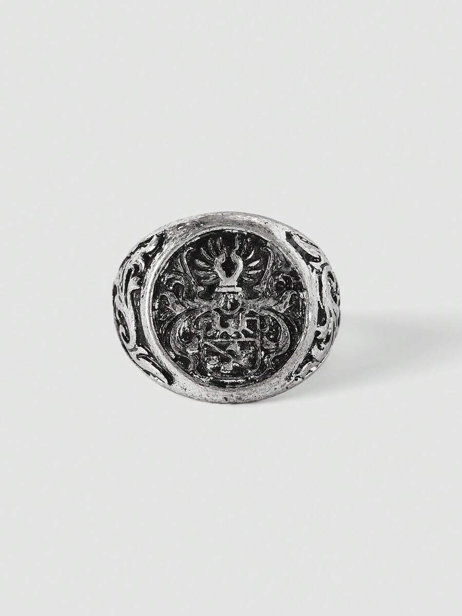 MortiRose Un anillo de vid bohemio, retro y con estilo gótico - Anillo con patrón de vid - Ver 1