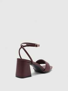 CUCCOO BIZCHIC 女士时尚高跟凉鞋 - 咖啡棕 - 查看 10