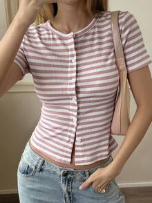 Livesso Women T-Shirts - Pink - View 6