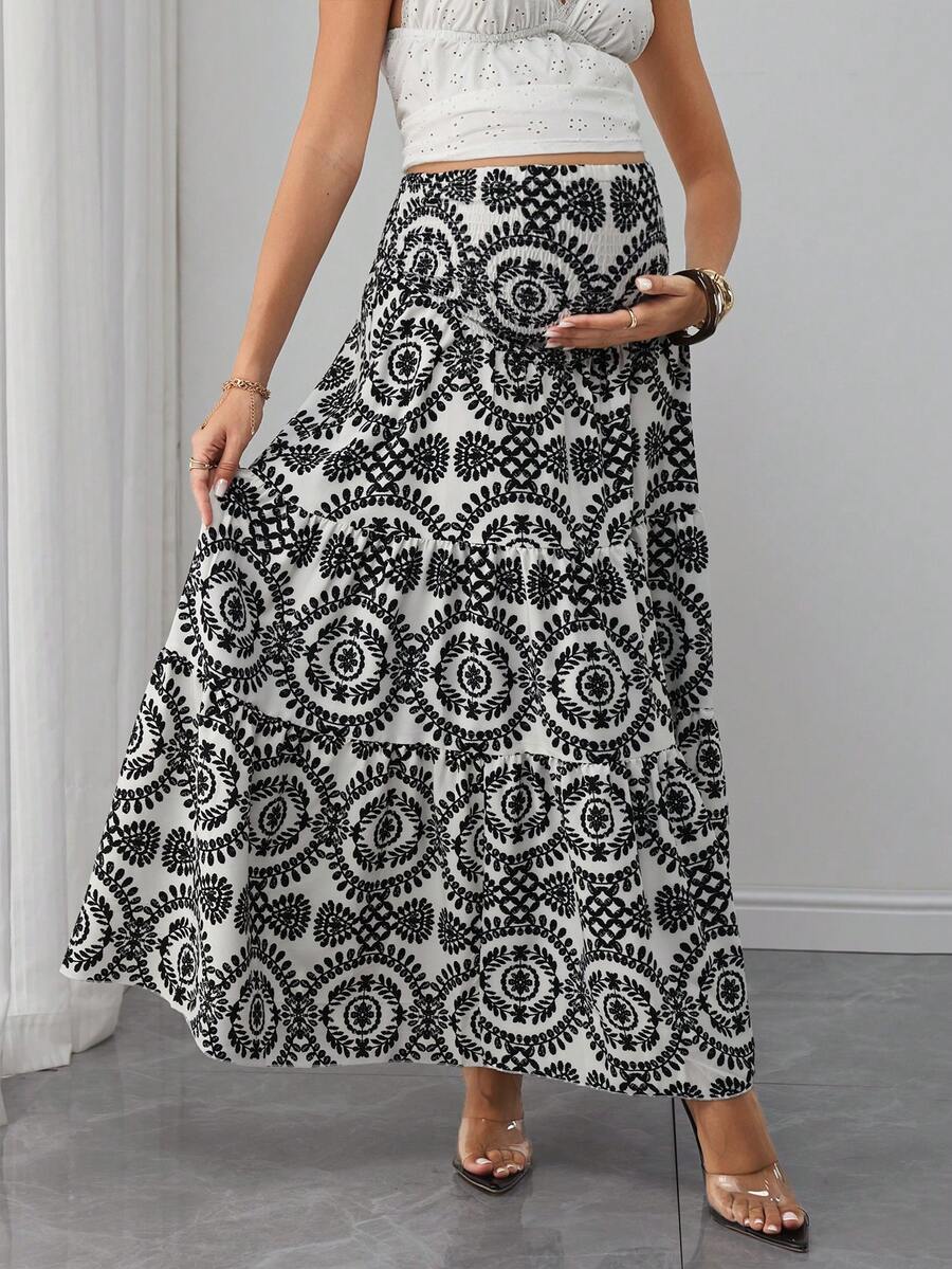 Momance 孕妇裙 - 黑色 - 查看 1