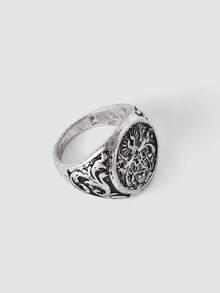MortiRose Un anillo de vid bohemio, retro y con estilo gótico - Anillo con patrón de vid - Ver 5