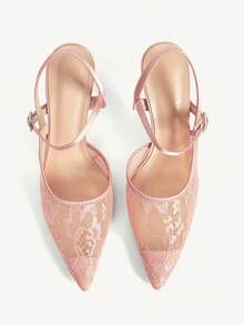 CUCCOO CHICEST Giày cao gót mũi nhọn dành cho nữ, thích hợp cho tiệc cưới, tiệc chiêu đãi, thanh lịch. - Hồng - Xem 10