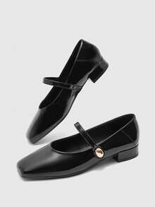 CUCCOO BIZCHIC Giày bệt thời trang nữ - màu đen - Xem 7