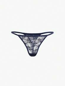 Bisouelle 5pcs/Pack Women's Floral Lace Thong Panties, Sexy Low Waist Comfortable Breathable Underwear - Multicolor - View 13