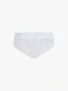 Bisouelle 4Pcs/Set Lace  Patchwork Women's Panties Underwear  Comfortable Lingerie Briefs Underpants - Multicolor - View 9