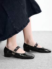 CUCCOO BIZCHIC 女士时尚平底鞋 - 黑色 - 查看 5