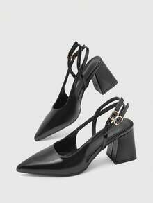 CUCCOO BIZCHIC Giày cao gót thời trang nữ - màu đen - Xem 7
