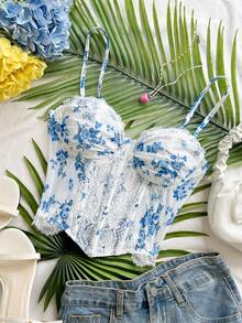 Blue and White