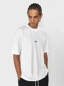 SUMWON Tee With LA Back Print - White - View 2