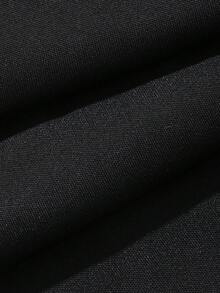 Dazy Kids Young Girl Plain Color Casual Versatile Daily Wear Flare Leggings Summer - Black - View 3