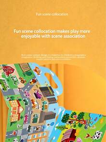 MINKOJA Reusable Sticker Books, Children's Early Education Stickers,Quiet Sticker Book Multiple Scenes Suitable For Christmas, New Year Gifts - Multicolor - View 4