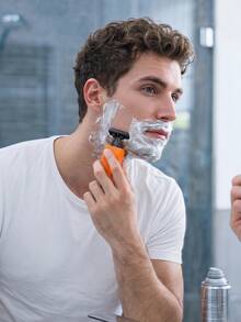Teckwe Plastic Stainless Steel Electric Shaver - Multicolor - View 2