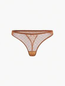 Bisouelle 5 Cái/gói Quần Lót Đùi Lưới Nữ Gợi Cảm - Nhiều màu - Xem 11