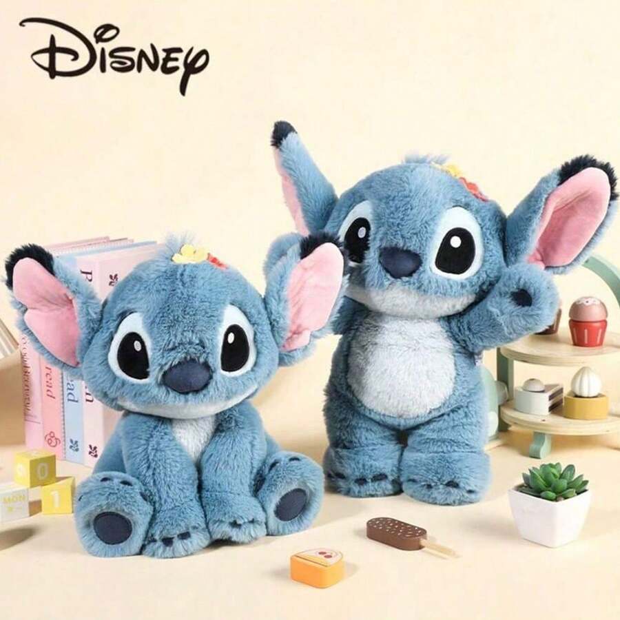 Disney 正版莉萝与史迪奇儿童毛绒玩具娃娃，生日礼物