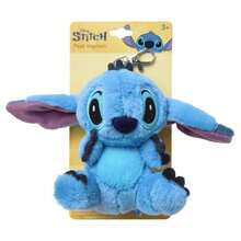 STITCH Stitch 迪士尼毛绒包包夹挂件（1个装）——柔软的毛绒卡通人物夹式挂件，结实耐用的夹子，可爱的收藏设计，是送给孩子、史迪奇爱好者或生日派对的完美礼物。 - 彩色 - 查看 1