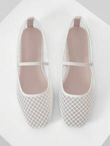 Women's Flat Shoes - Apricot - View 2