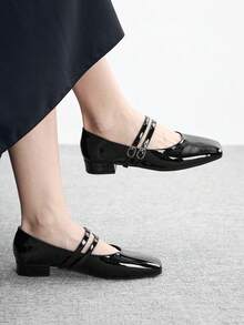 CUCCOO BIZCHIC 女士时尚平底鞋 - 黑色 - 查看 1