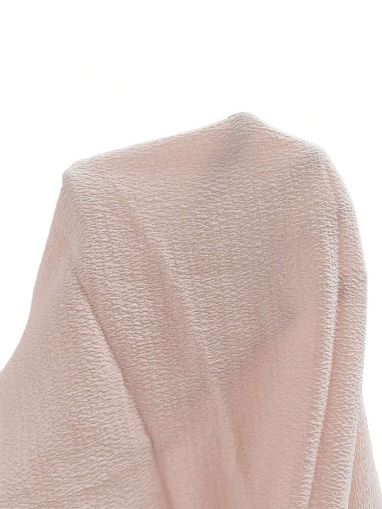 Women's Solid Color Simple Daily Short Sleeve Dress,Pastel Dresses For Women