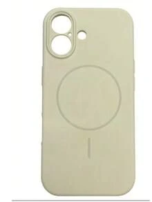 1 Ốp lưng điện thoại từ tính tối giản bằng silicon lỏng mờ, tương thích với iPhone 17 Air 16 15 14 13 12 Pro Max Plus, hỗ trợ sạc không dây, mặt lưng silicon mềm mại. - Trắng cổ - Xem 3
