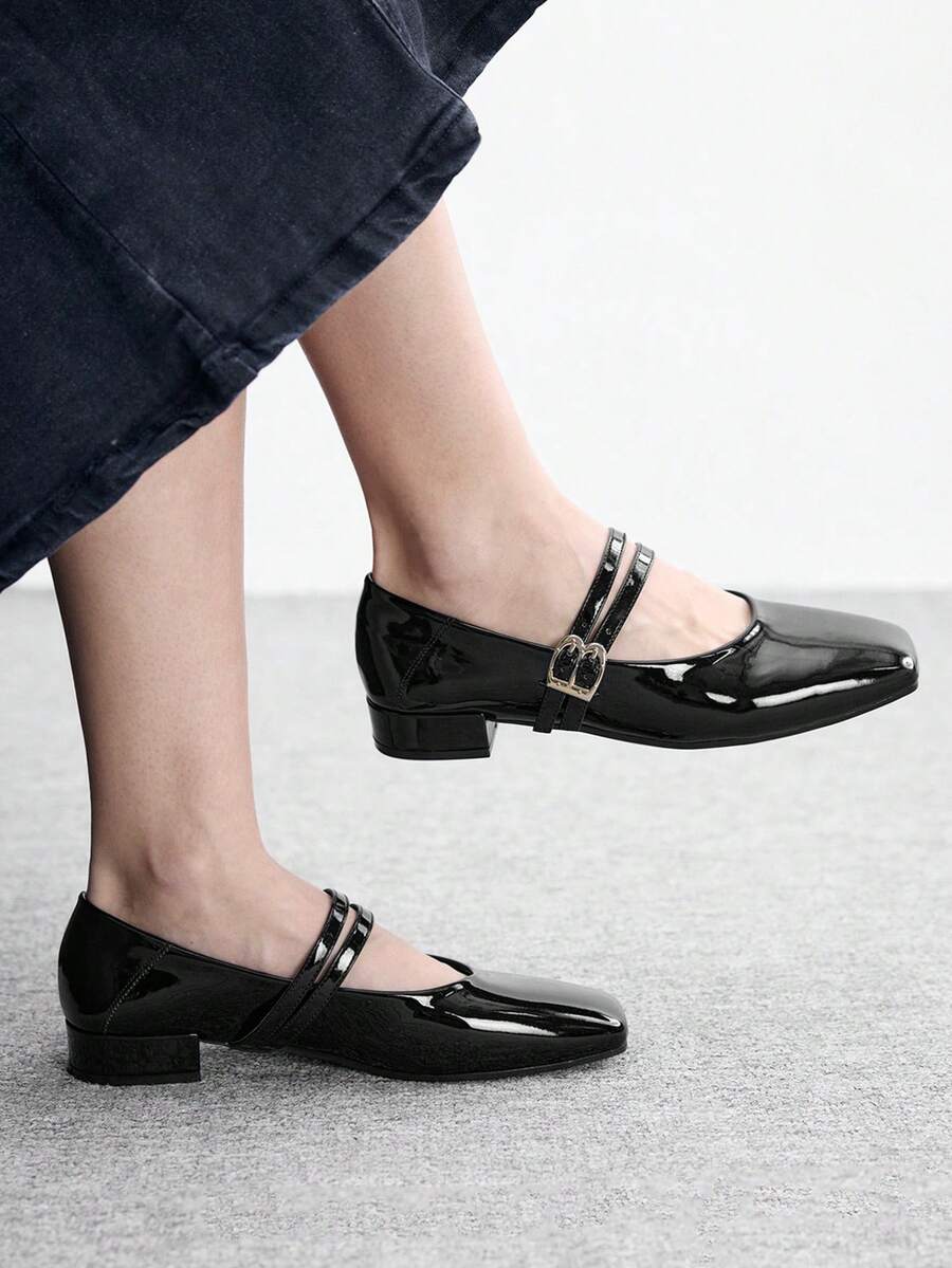 CUCCOO BIZCHIC 女士时尚平底鞋 - 黑色 - 查看 1