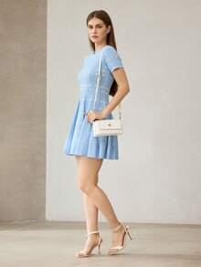MOTF PREMIUM LADIES SLANTED SHOULDER BAG, EXQUISITE AND SIMPLE COMMUTER HANDBAG - Off-white - View 10