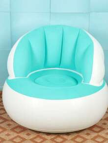 Foldable Inflatable Single-Person Sofa, Space-Saving, Convenient To Use, Ideal Companion For Family Outdoor Activities, Also An Excellent Gift Choice! - Multicolor - View 4