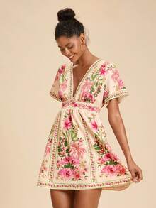 Travachic 女性遮盖物 - 彩色 - 查看 6