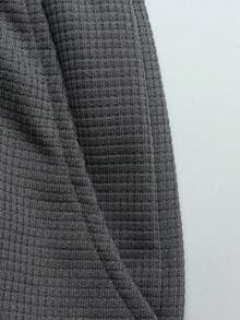 Manfinity Homme 男士纯色 Polo 衫和短裤套装，休闲简约，适合日常穿着 男士休闲套装 休闲套装 休闲两件套 男士两件套 男士两件套 男士两件套 男士休闲两件套 男士两件套 男士两件套 - 深灰色 - 查看 4