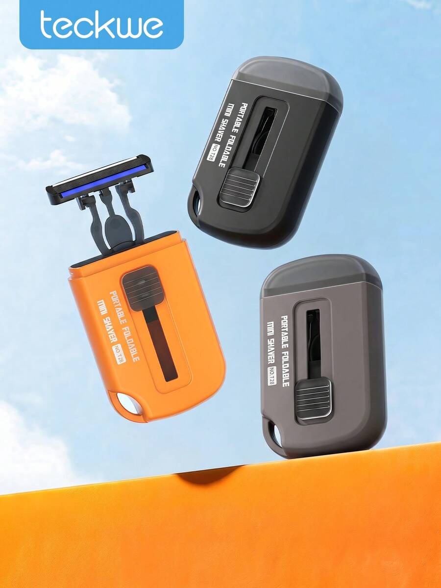 Teckwe Plastic Stainless Steel Electric Shaver - Multicolor - View 1