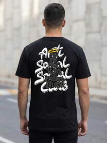 Playera estampada de hombre - Grafiti - Ver 1