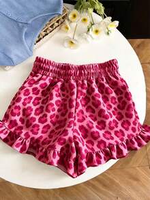 Resyla Quần short nữ họa tiết da báo, kiểu dáng thường ngày. - Nhiều màu - Xem 2