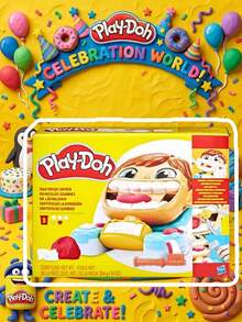 Hasbro Modeling Clay Dentist Playset With Tools And Accessories, 5 Color Soft Molding Dough Kit 10oz, Creative Role Play Craft Activity Set, DIY Art Compound With Molds And Dental Tools Gift Idea - Multicolor - View 5