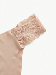Bisouelle Set de 5 piezas de bragas tipo bikini de encaje y parches de mujer, transpirables y sin costuras, sexy y cómodas - Multicolor - Ver 5