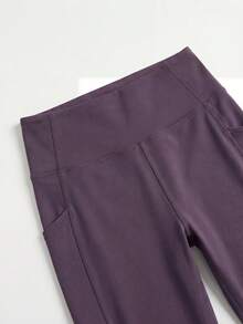 Cheerettes Women's Outdoor Flared Leg Sweatpants - Purple - View 5