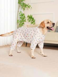 Bộ đồ ngủ cho chó, đồ ngủ cho chó nhỏ, vừa và lớn, chất liệu vải co giãn siêu mềm. - Nhiều màu - Xem 2