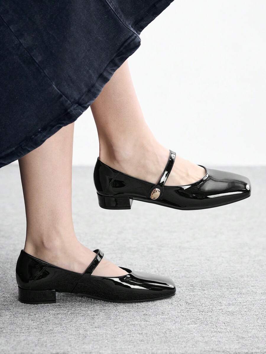 CUCCOO BIZCHIC Giày bệt thời trang nữ - màu đen - Xem 1