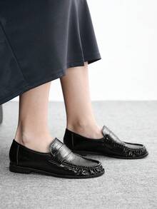 CUCCOO BIZCHIC Giày bệt nữ cao cấp mới, thời trang công sở, phù hợp cho việc đi làm. - Màu đen - Xem 4