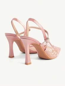 CUCCOO CHICEST Giày cao gót mũi nhọn dành cho nữ, thích hợp cho tiệc cưới, tiệc chiêu đãi, thanh lịch. - Hồng - Xem 9
