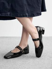 CUCCOO BIZCHIC 女士时尚平底鞋 - 黑色 - 查看 4