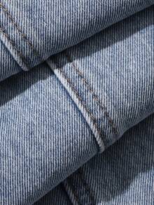 DAZY Quần jeans ống loe thanh lịch thường ngày dành cho nữ/bé gái - Rửa nhẹ - Xem 7