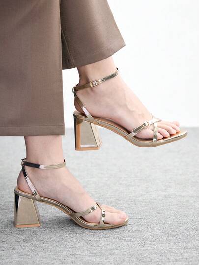 CUCCOO BIZCHIC Giày sandal cao gót thời trang nữ