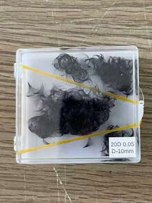 500 根 10D/20D 卷度预制睫毛嫁接单根长度 240 根 10D/20D 手工浓密型睫毛嫁接 0.07mm 粗细 8-15mm 预制浓密型睫毛嫁接 中段尖头睫毛 - D - 查看 12