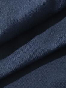 Dazy Kids Celana Legging Kasual Warna Polos untuk Anak Perempuan - Navy Blue - View 3