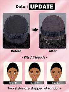 TrueHD 9Am Äkta Hår Wear And Go Limfri Peruk HD Lace Front Rak Äkta Hår Peruk 6 X 4 8-16 Bob Tum 18-30 Tum Långt Hår 180% Lace Closure Peruker Naturlig Färg Förplockad Hårlinje Silkeslen Wear & Go För Nybörjare Weave Limfria Äkta Hår Peruker Halloween Makeup Tillbehör För Kvinnor Vibrator För Kvinnor Gratis Gåvor - SNatural - Visa 15